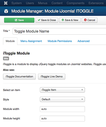 Arashtad Toggle - Responsive Toggle for Joomla! 3