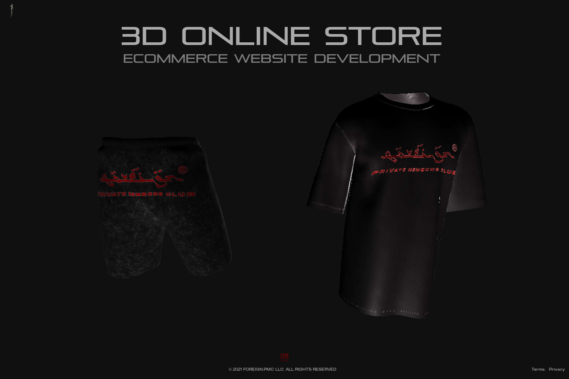 3D Online Store
