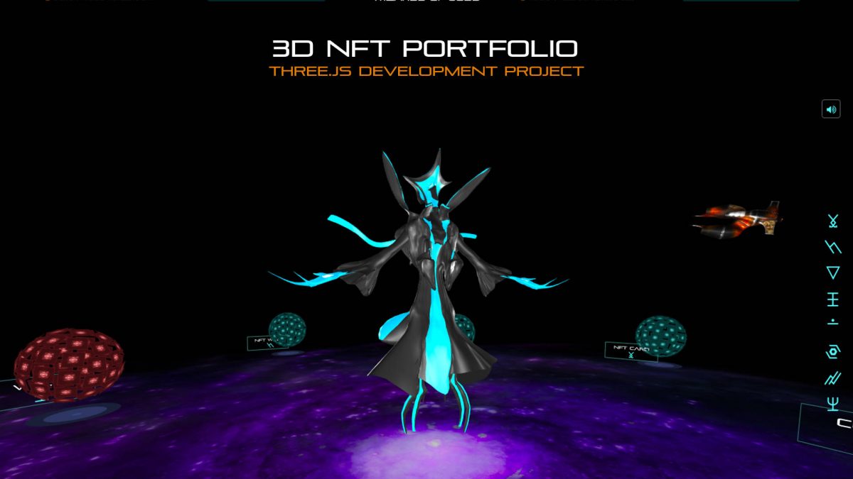 3D NFT Portfolio